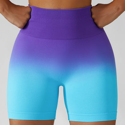 Gradual Seamless Breathable Tight Exercise Yoga Shorts - L&M LIFE PRODUCTS