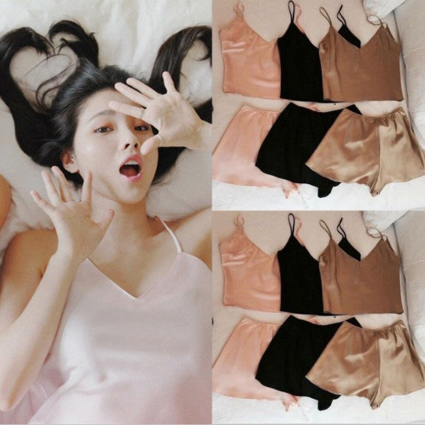 Sexy pajamas in silk pajamas - L&M LIFE PRODUCTS