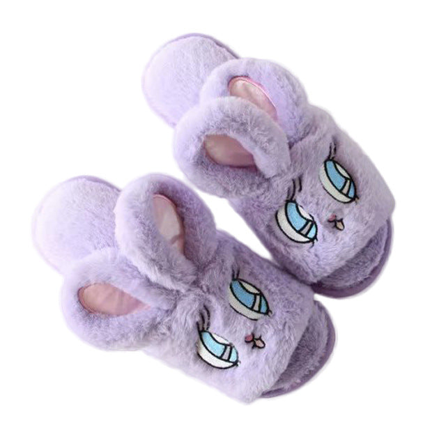 Indoor warm floor slippers in autumn and winter - L&M LIFE PRODUCTS