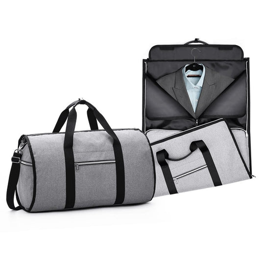 Travel Bag brand men 2 in 1 Garment Bag High-capacity Multi-function Foldable nylon duffle bags suit Busines Trip shoulder bag - L&M LIFE PRODUCTS