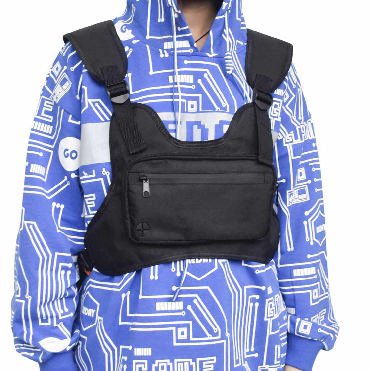 Reflective Utility Wearable Fashion Sports Chest Bag for Men Women - L&M LIFE PRODUCTS