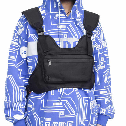 Reflective Utility Wearable Fashion Sports Chest Bag for Men Women - L&M LIFE PRODUCTS