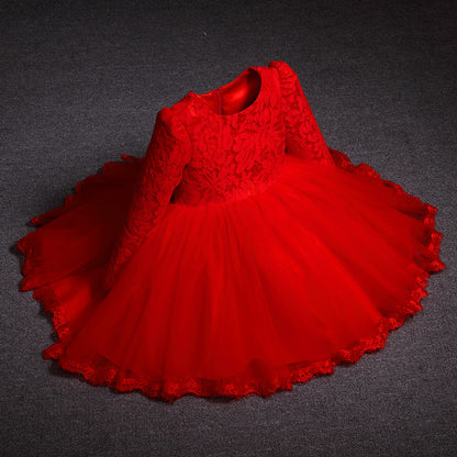 Lace princess dress girls summer dress - L&M LIFE PRODUCTS