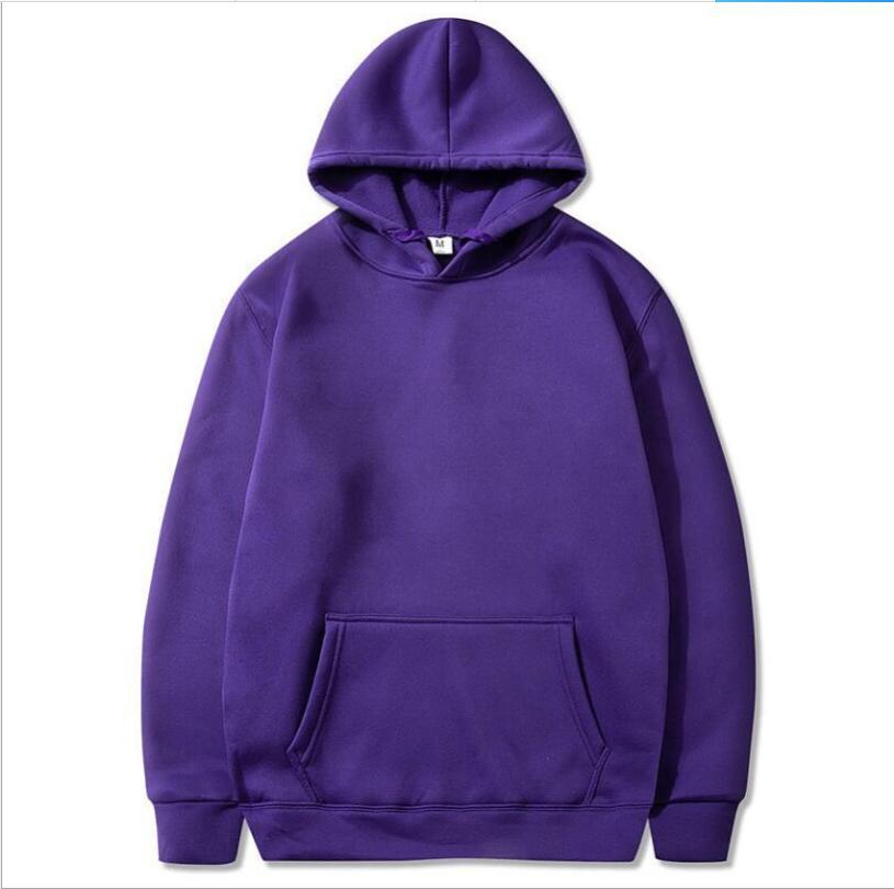 Oversized Solid Color Pullover Hoodie Sweatshirt - L&M LIFE PRODUCTS