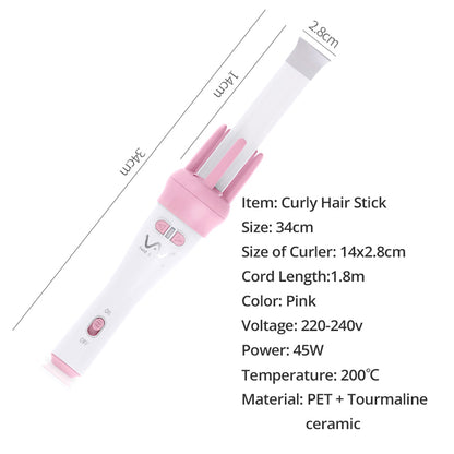 Rotating curling iron - L&M LIFE PRODUCTS