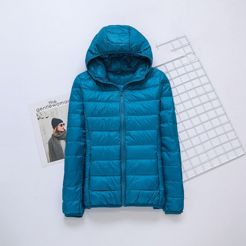 Slim Slimming Portable Short And Thin Down Jacket Women - L&M LIFE PRODUCTS