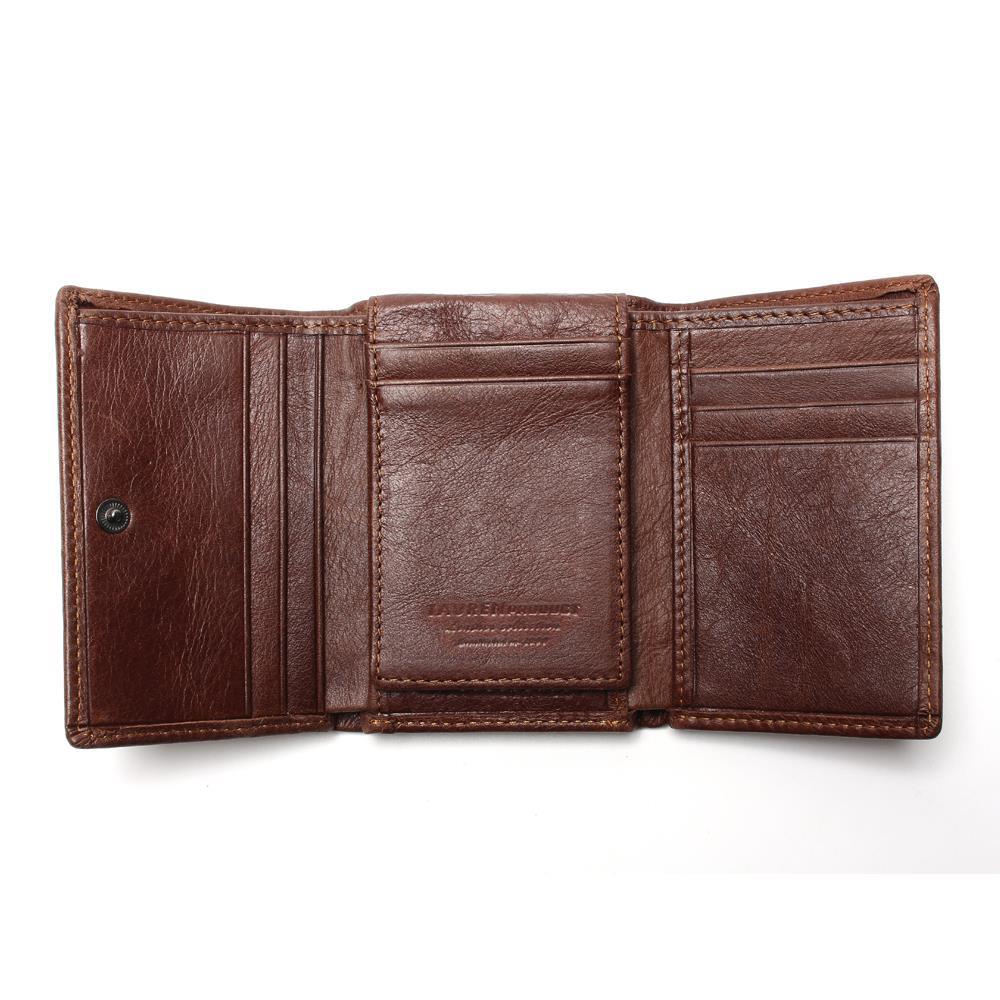 Men's ultra-thin leather wallet - L&M LIFE PRODUCTS