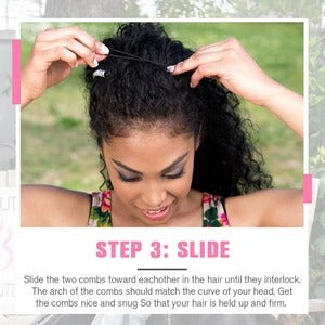 Lazy Hair Curler Banana Hairpin Curler Fashion Insert Comb Curler - L&M LIFE PRODUCTS
