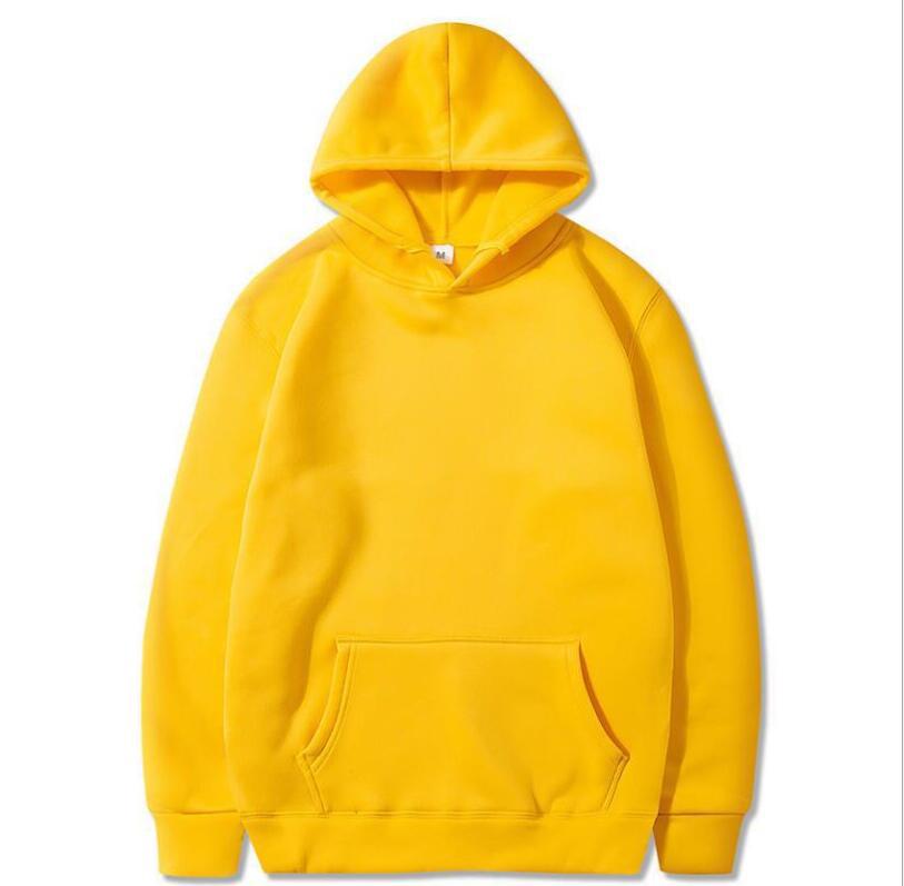 Oversized Solid Color Pullover Hoodie Sweatshirt - L&M LIFE PRODUCTS