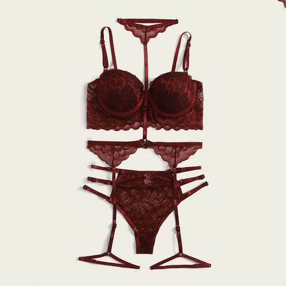 Ladies Sexy Suspenders Sequined Silver Silk Nightdress Sexy Lingerie - L&M LIFE PRODUCTS