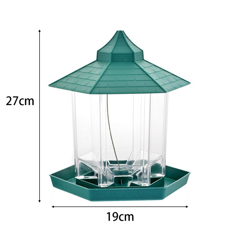 Waterproof hanging bird food box - L&M LIFE PRODUCTS