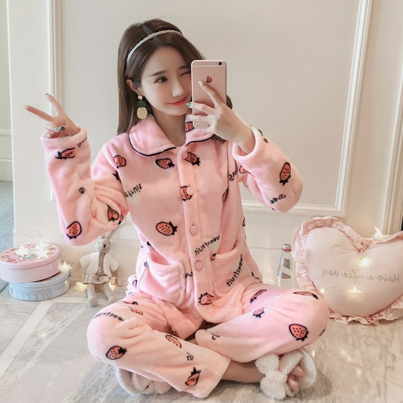 Coral Fleece Pajama Set - L&M LIFE PRODUCTS