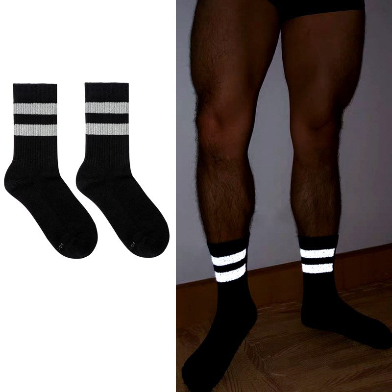 Middle and high tube fitness cotton socks - L&M LIFE PRODUCTS