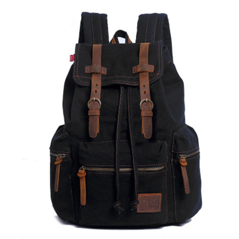 Vintage Travel Canvas Rucksack - L&M LIFE PRODUCTS