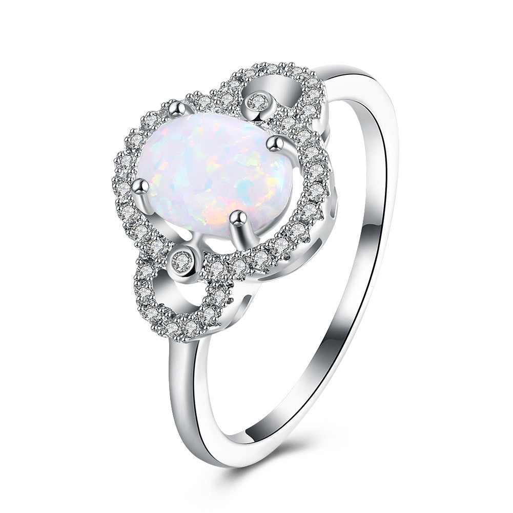 Round Opal Ring - L&M LIFE PRODUCTS