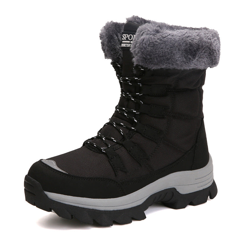 Large Size Cotton Shoes High-top Snow Boots Women's Shoes - L&M LIFE PRODUCTS