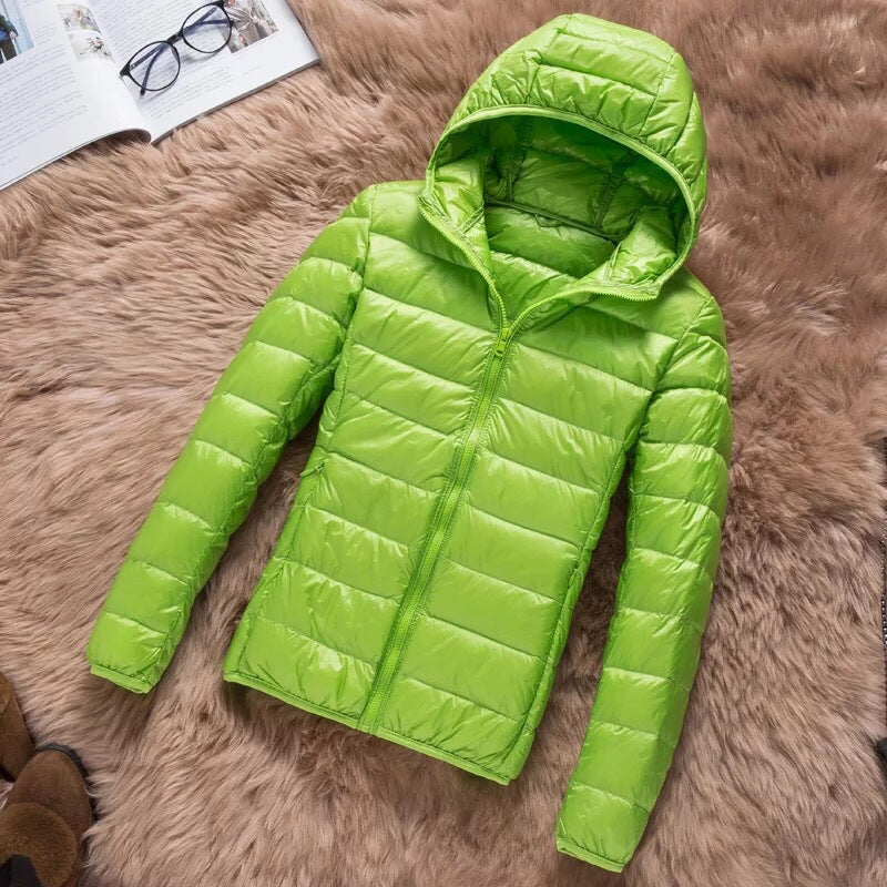 Slim Slimming Portable Short And Thin Down Jacket Women - L&M LIFE PRODUCTS