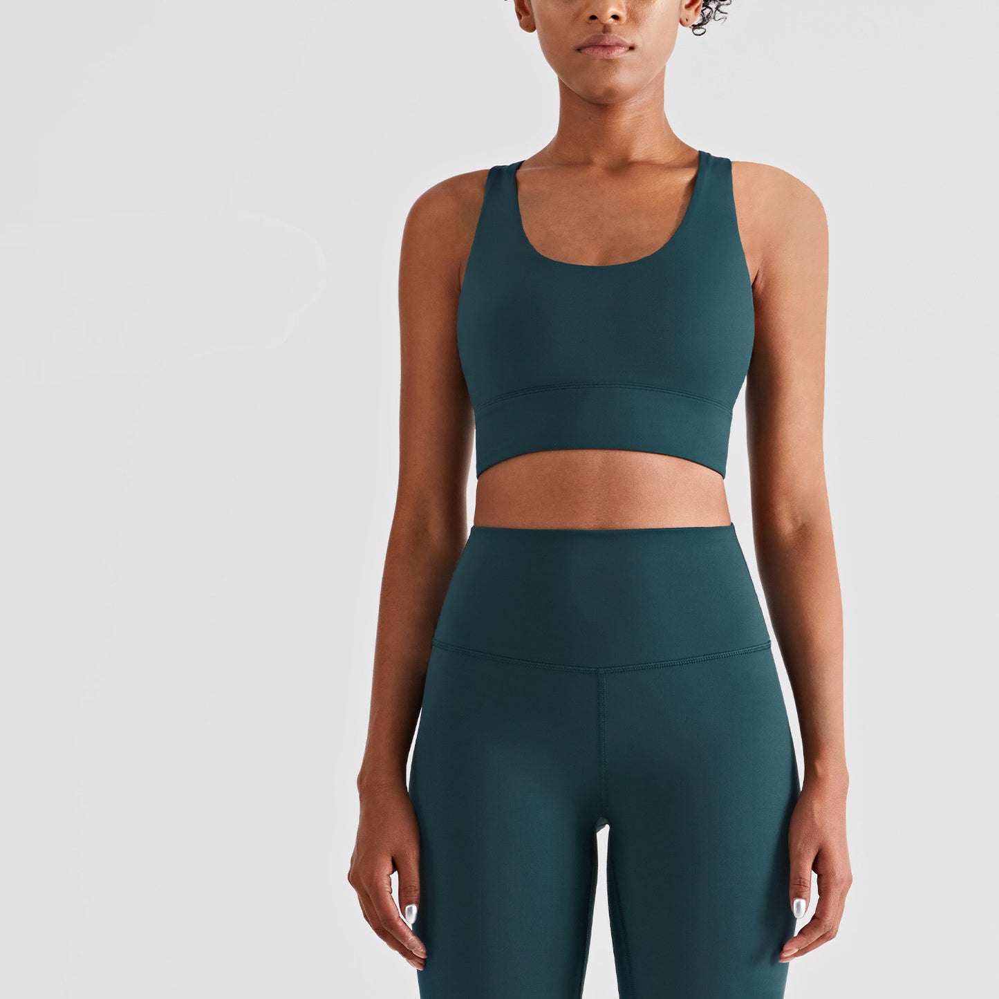 Moisture Wicking Cross Beautiful Back Gather Support Yoga Bra - L&M LIFE PRODUCTS