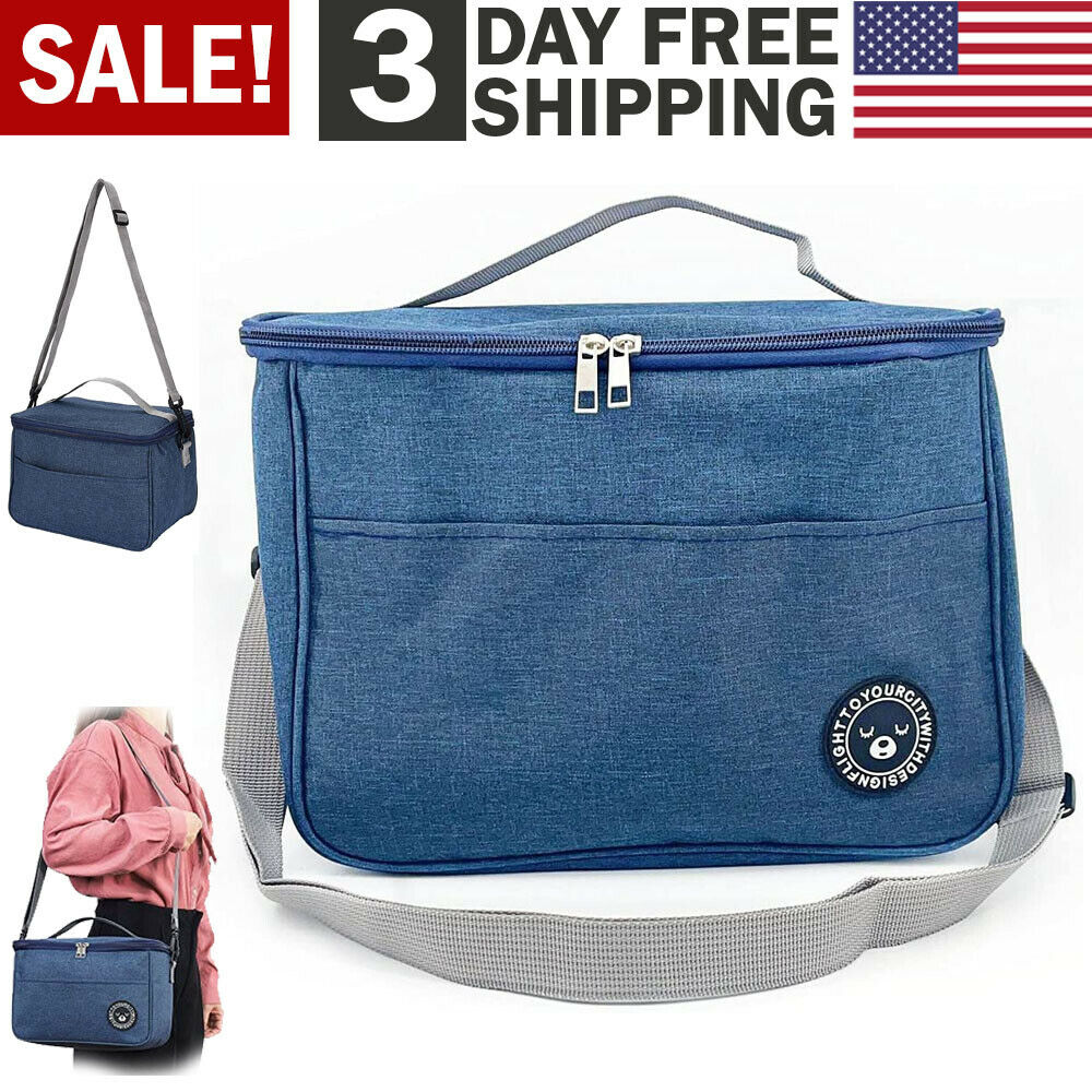 Lunch Bag Insulated Lunch Tote Bag Meal Prep Bento Box Cooler Bag for Men Women - L&M LIFE PRODUCTS