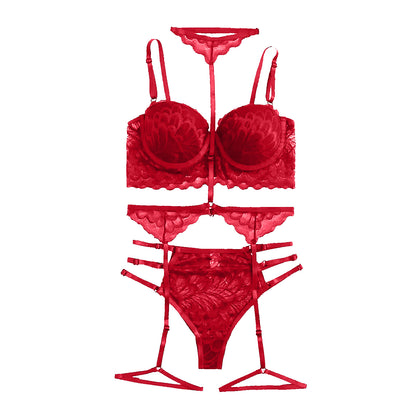 Ladies Sexy Suspenders Sequined Silver Silk Nightdress Sexy Lingerie - L&M LIFE PRODUCTS