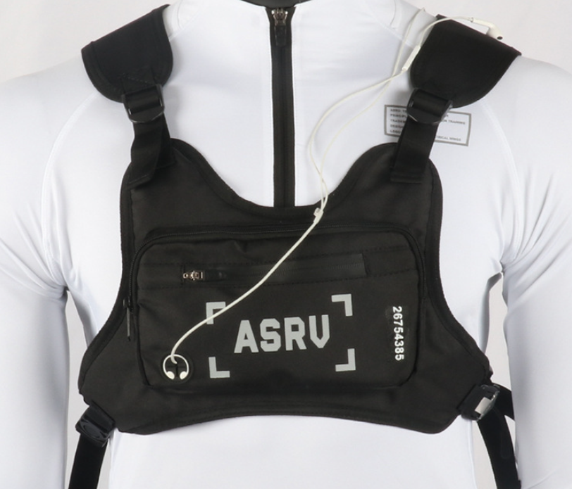 Reflective Utility Wearable Fashion Sports Chest Bag for Men Women - L&M LIFE PRODUCTS