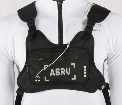Reflective Utility Wearable Fashion Sports Chest Bag for Men Women - L&M LIFE PRODUCTS