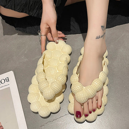 Bubble Slippers Summer Flip-flops Women Indoor Outdoor Flat Sandals Beach Shoes - L&M LIFE PRODUCTS