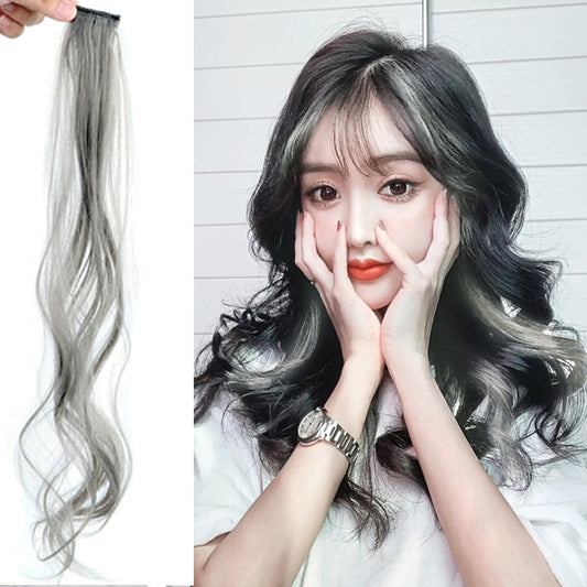 Gradient Female Long Curly Hair Wig Patch - L&M LIFE PRODUCTS
