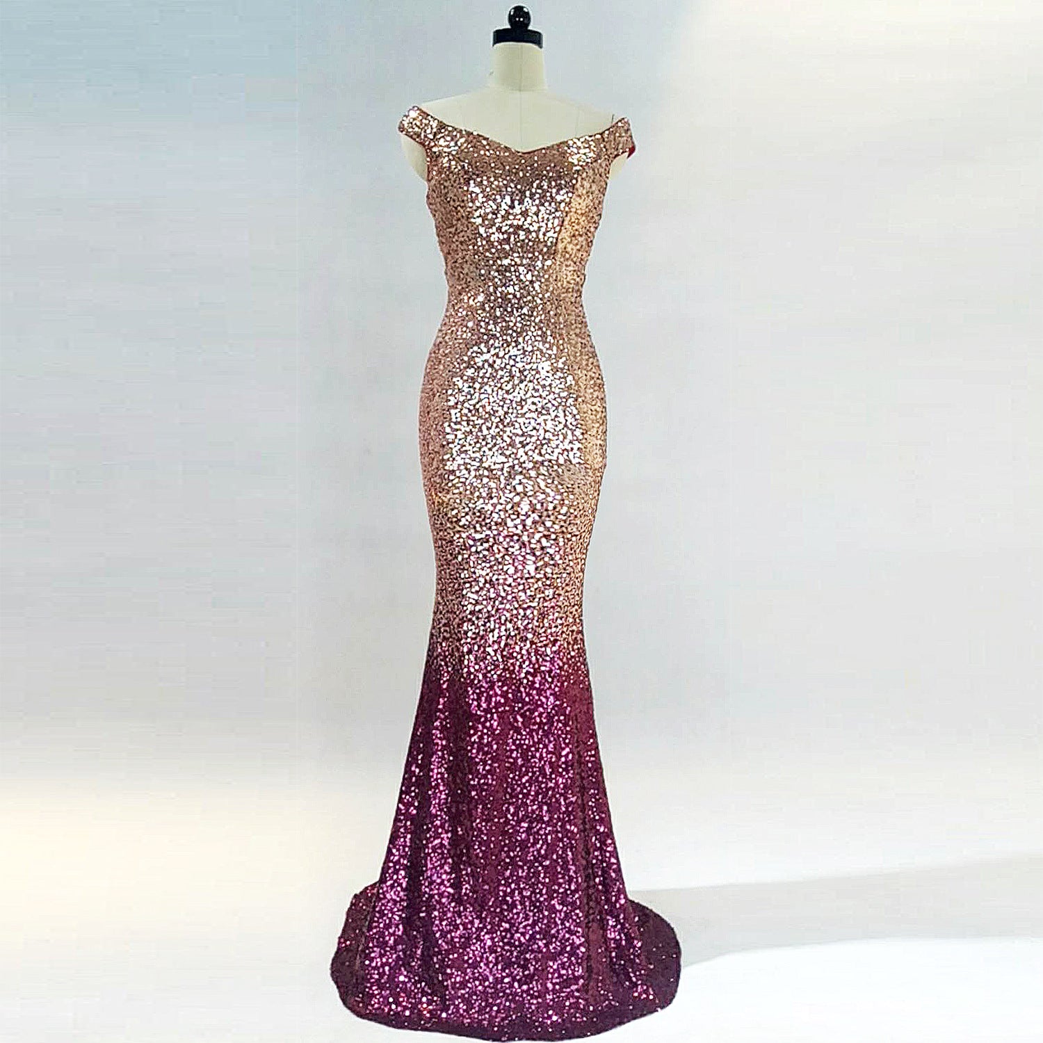 Long Slim Fit Fashion Host Dress Gown - L&M LIFE PRODUCTS