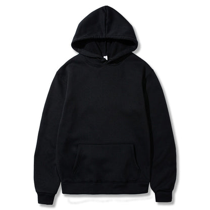 Oversized Solid Color Pullover Hoodie Sweatshirt - L&M LIFE PRODUCTS