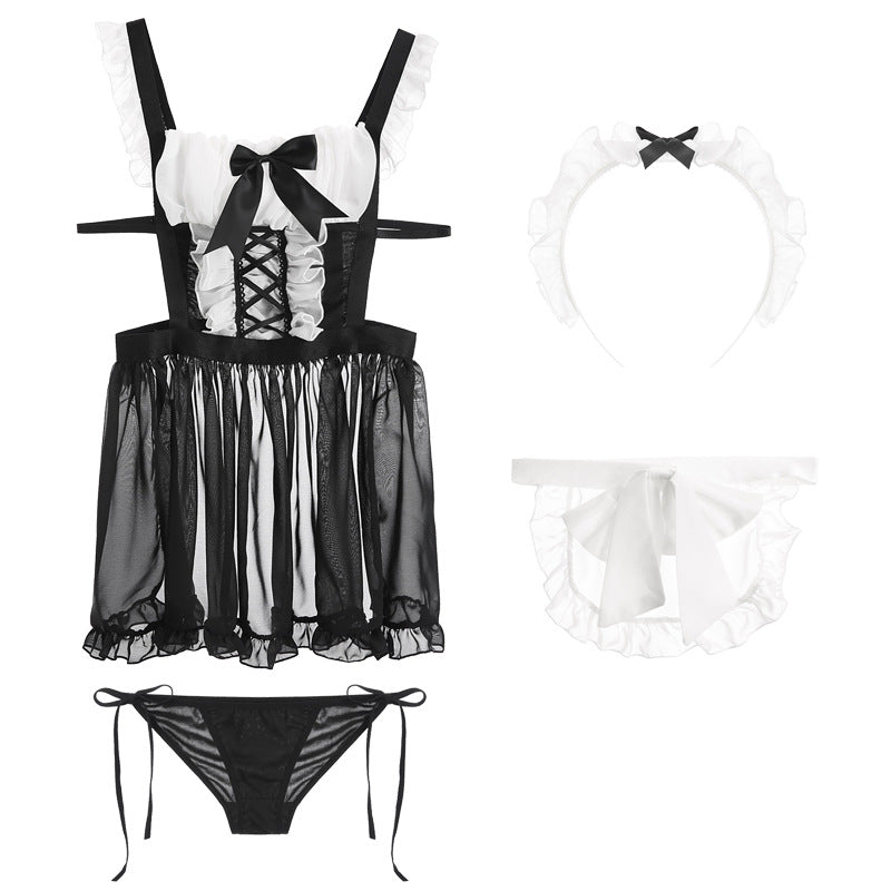 Maid Outfit And Sexy Suit Underwear Transparent - L&M LIFE PRODUCTS