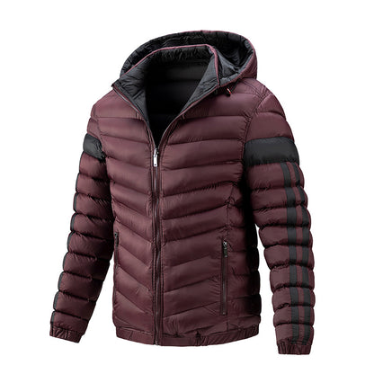 Men's Cotton Clothes With Hood And Removable Double-sided Wear - L&M LIFE PRODUCTS