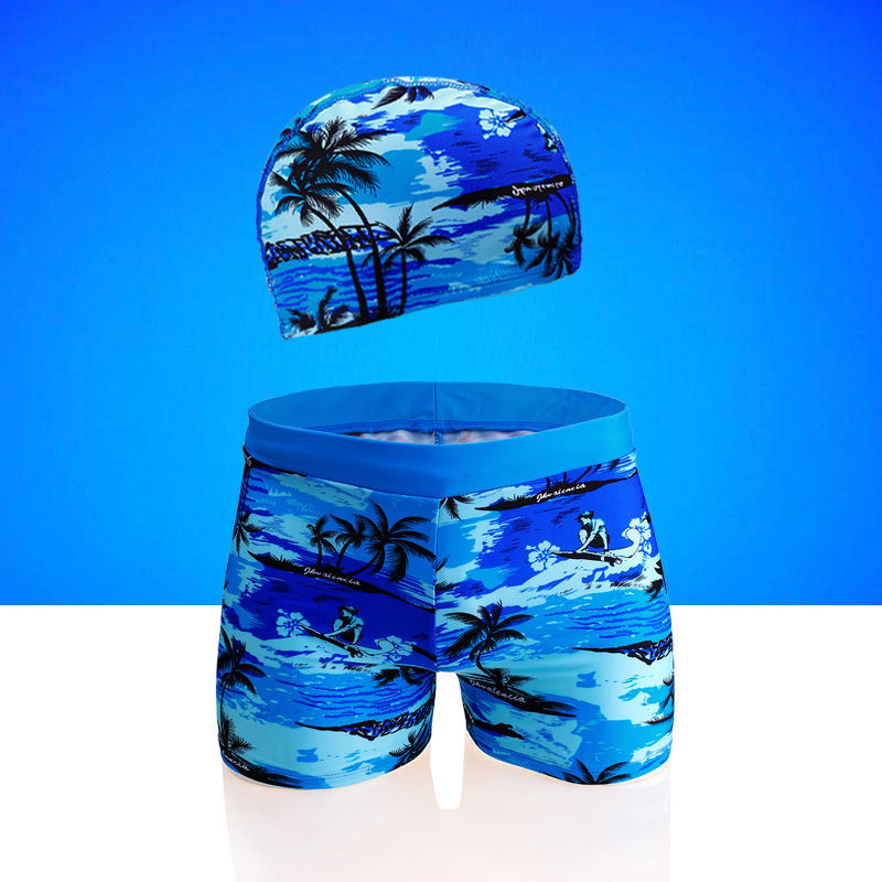 Children's Wide Waist Comfortable Swimming Trunks Swimming  Set - L&M LIFE PRODUCTS