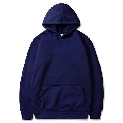 Oversized Solid Color Pullover Hoodie Sweatshirt - L&M LIFE PRODUCTS
