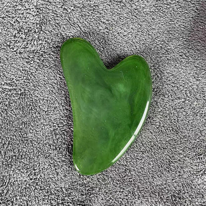 Resin Beeswax Heart-shaped Gu Sha Facial Scraping Sheet For Beauty Salon - L&M LIFE PRODUCTS