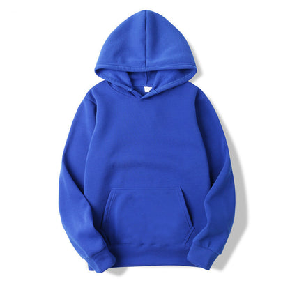 Oversized Solid Color Pullover Hoodie Sweatshirt - L&M LIFE PRODUCTS