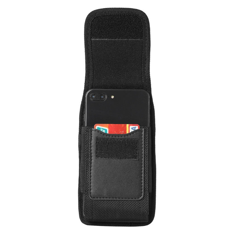 Leather Case, Card Inserting Oxford Cloth Nylon Fabric Wearing Belt - L&M LIFE PRODUCTS