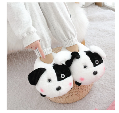 Winter Warm Student Dormitory Plush Cotton Slippers - L&M LIFE PRODUCTS