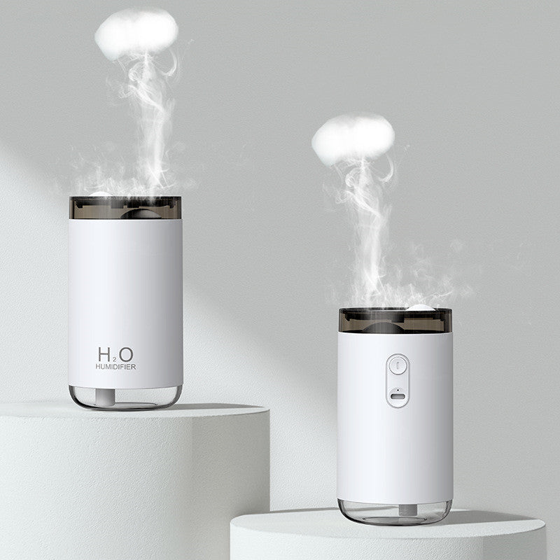 New Creative Smoke Ring Jellyfish Humidifier Usb Car Diffuser Warm Night Light For Home Or Car - L&M LIFE PRODUCTS