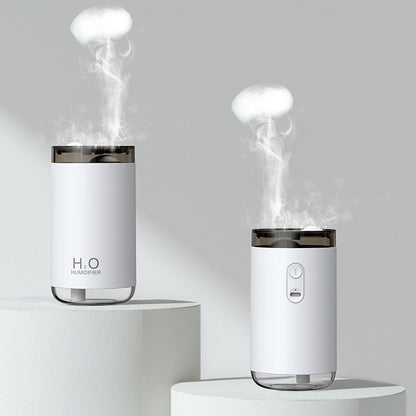 New Creative Smoke Ring Jellyfish Humidifier Usb Car Diffuser Warm Night Light For Home Or Car - L&M LIFE PRODUCTS