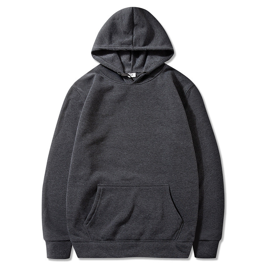 Oversized Solid Color Pullover Hoodie Sweatshirt - L&M LIFE PRODUCTS