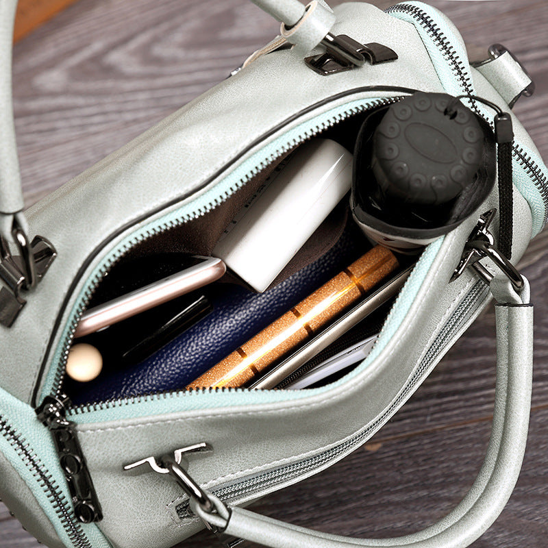 Single Shoulder Messenger Boston Female Bag - L&M LIFE PRODUCTS