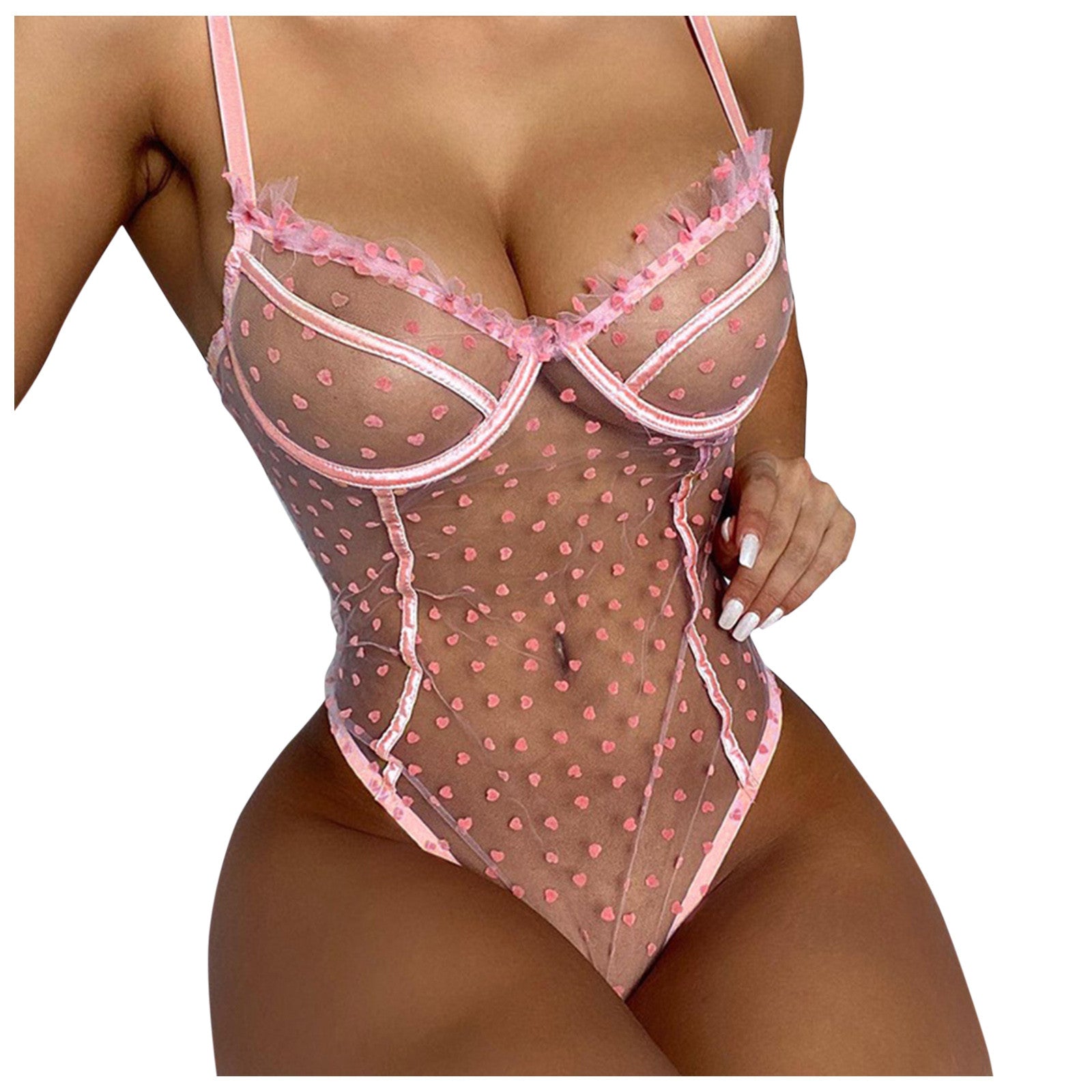 Underwear Set Three-dimensional Love Embroidery Midsummer - L&M LIFE PRODUCTS
