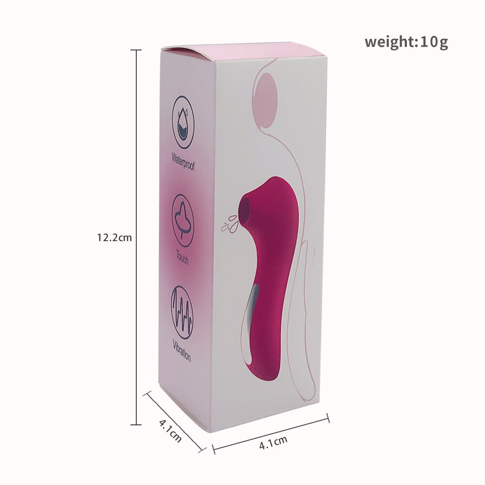 Rechargeable Silicone Sucking Tease Massager - L&M LIFE PRODUCTS