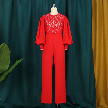 Loose Zipper Straight Tribute Sleeveless Slim Fit Jumpsuit - L&M LIFE PRODUCTS
