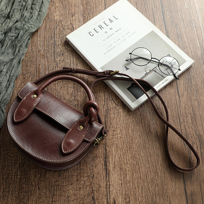 Vegetable Tanned Leather Handbag Goddess Doctor Art - L&M LIFE PRODUCTS