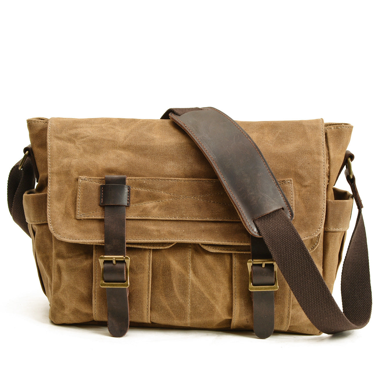 Retro Men's Shoulder Bag European And American Fashion Computer Messenger Bag - L&M LIFE PRODUCTS