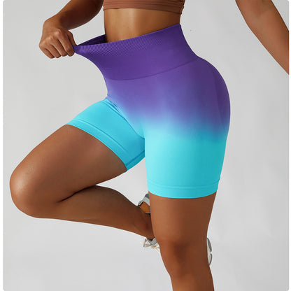 Gradual Seamless Breathable Tight Exercise Yoga Shorts - L&M LIFE PRODUCTS