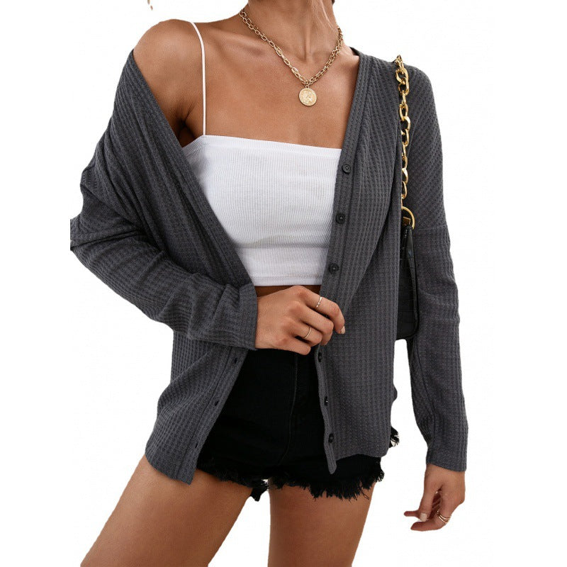 Casual Single-breasted Sweater Cardigan Small Coat - L&M LIFE PRODUCTS